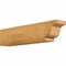 Ekena Millwork Newport Rough Sawn Rafter Tail, Western Red Cedar, 6"W x 8"H x 36"L RFT06X08X36NEW00RWR - alternate 1